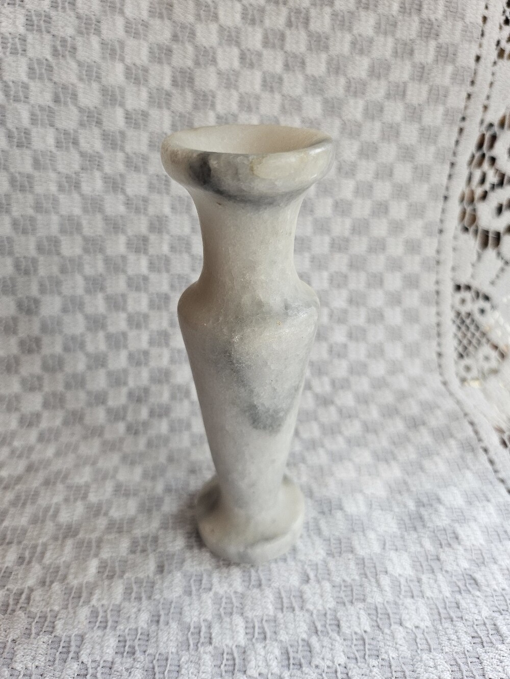Vintage Marble Bud Vase